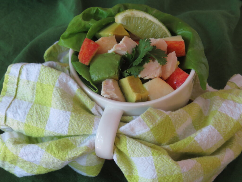 Apple Avocado Chicken Salad