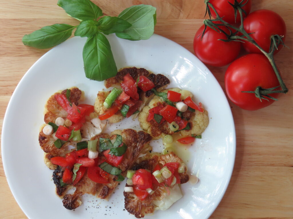 Cauliflower Bruschetta
