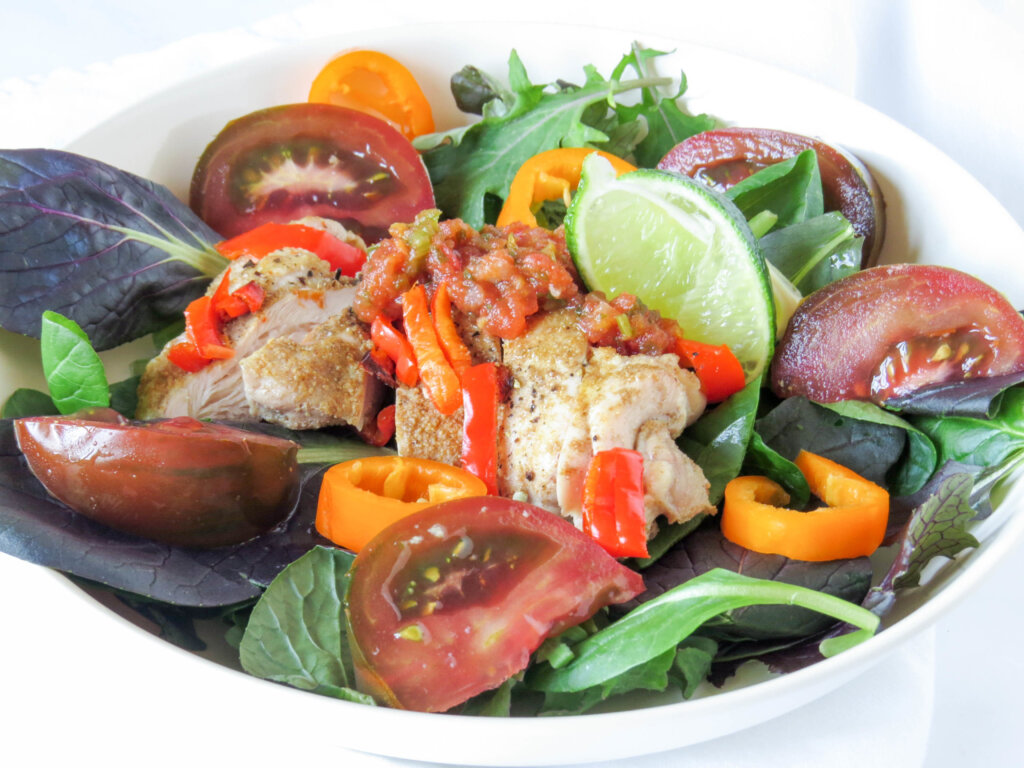 Chicken Fajita Salad