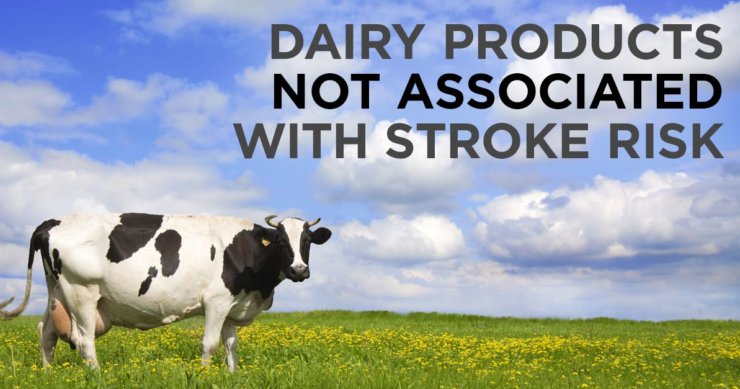 Dairy Products Not Associated with Stroke Risk