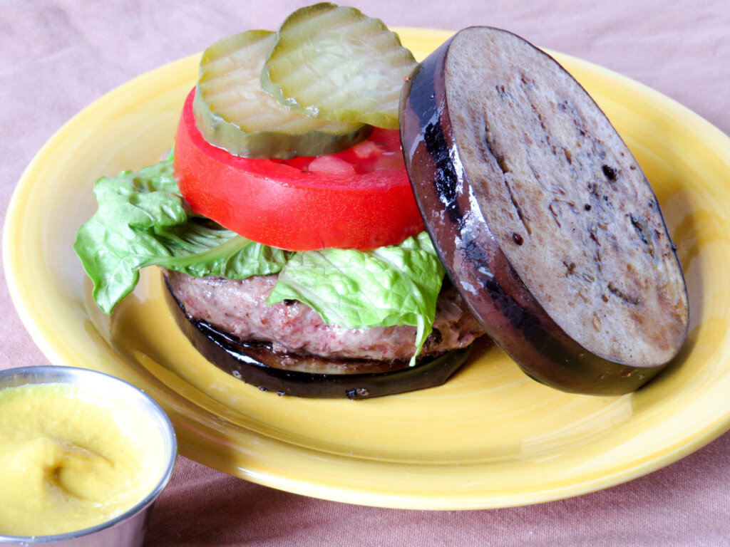 Eggplant Burger