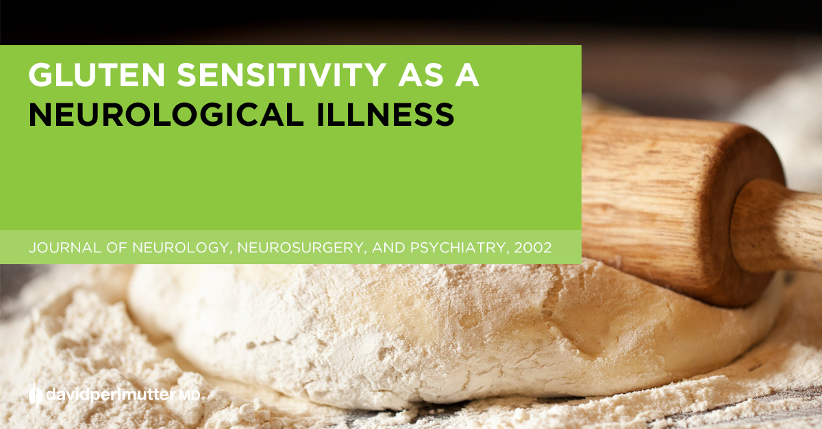 Gluten sensitivity as a neurological illness Latest Science
