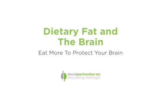 Dietary Fat and The Brain