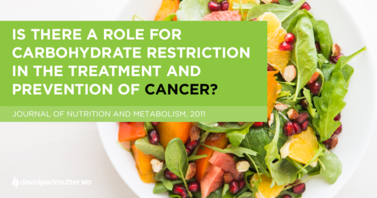Is there a role for carbohydrate restriction in the treatment and prevention of cancer?