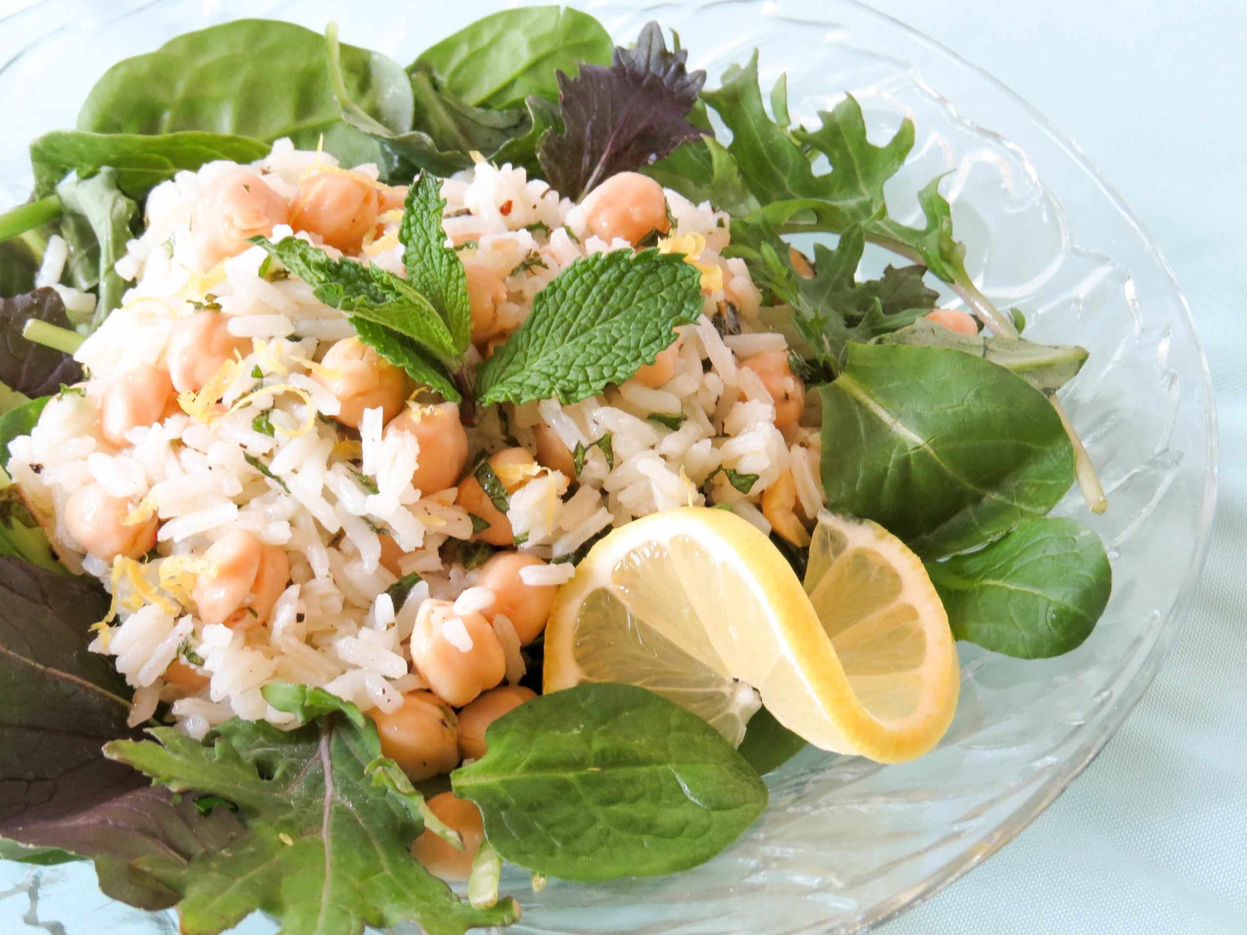 Minty-Chickpea-Rice-Salad-with-Power-Greens_