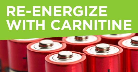 Re-energize with Carnitine
