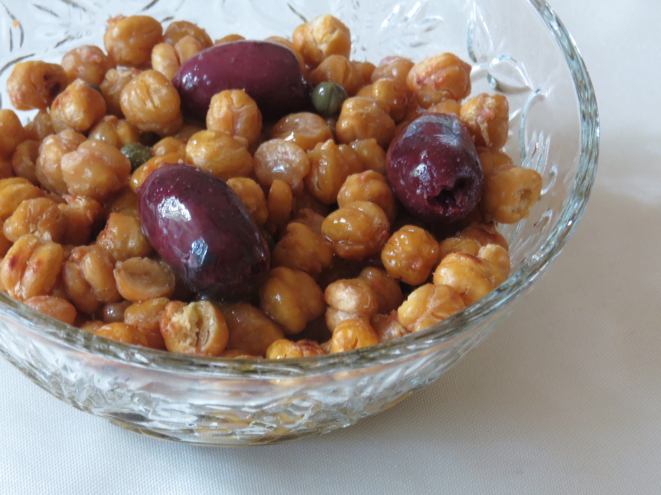 Roasted Chickpeas with Olives and Capers - David Perlmutter M.D.