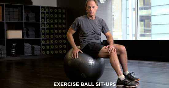 Exercise Ball Sit-Ups
