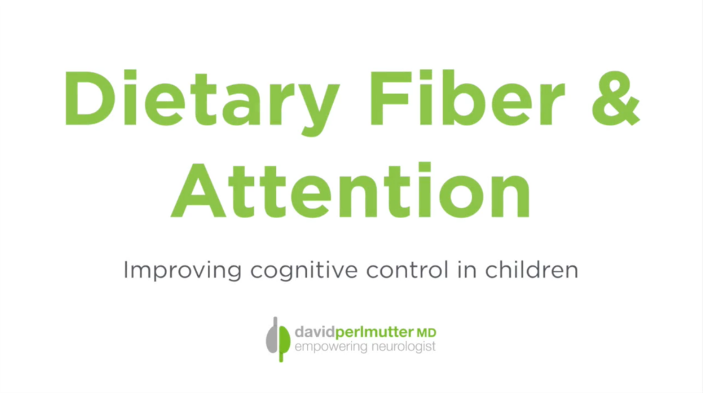Improved Attention From Your Child? Feed Them This.