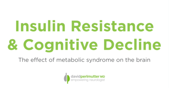 Insulin Resistance and Cognitive Decline
