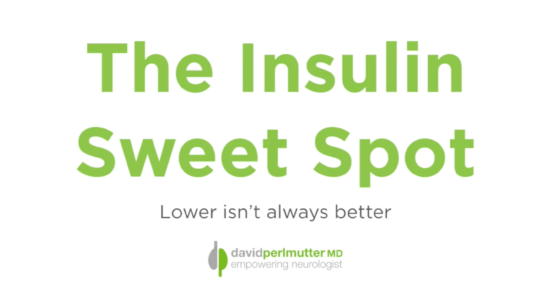 The Insulin Sweet Spot: Is Lower Better?