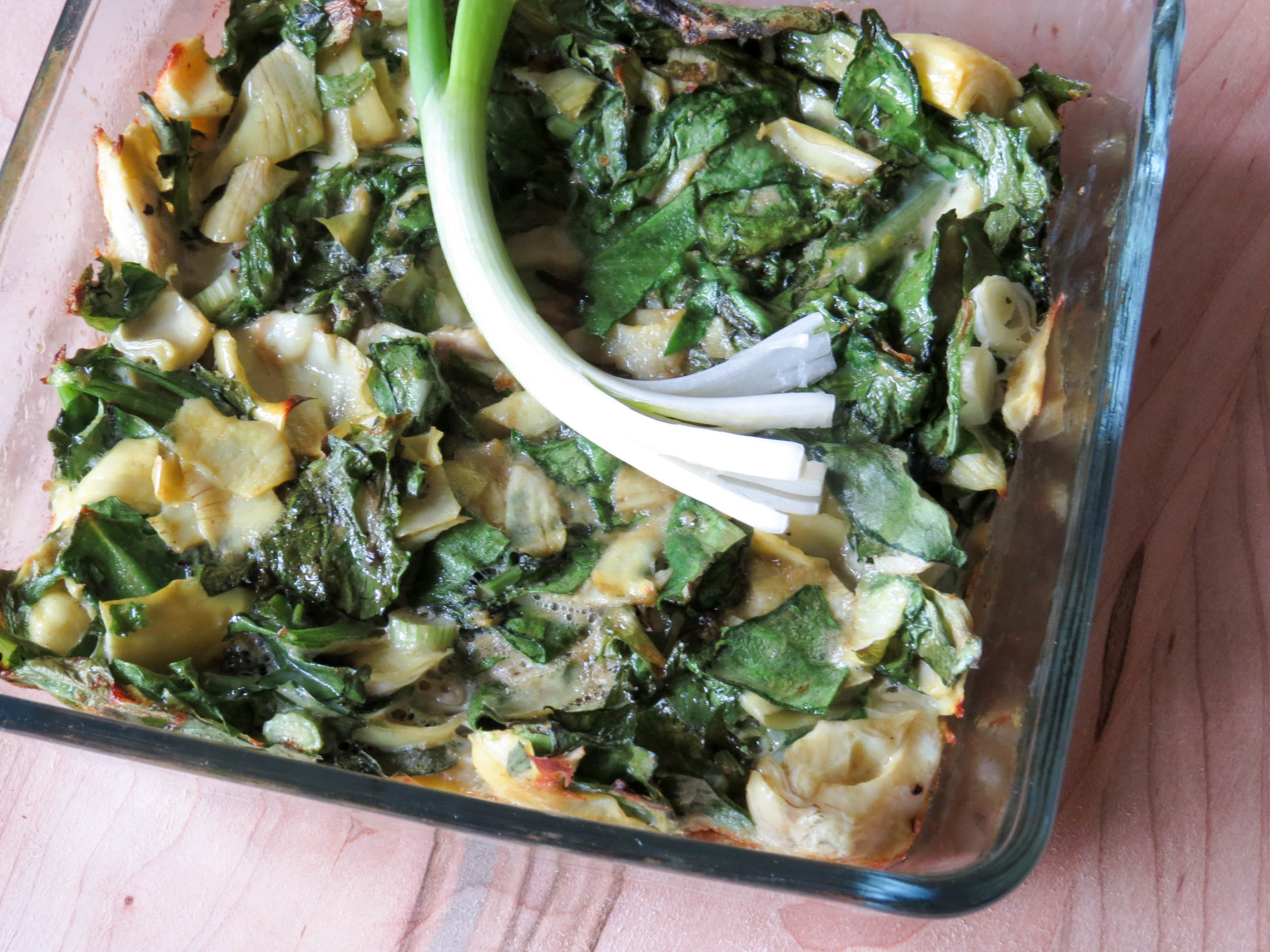 Spinach-Artichoke-Breakfast-Bake