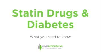 Statin Drugs & Diabetes: What You Need To Know