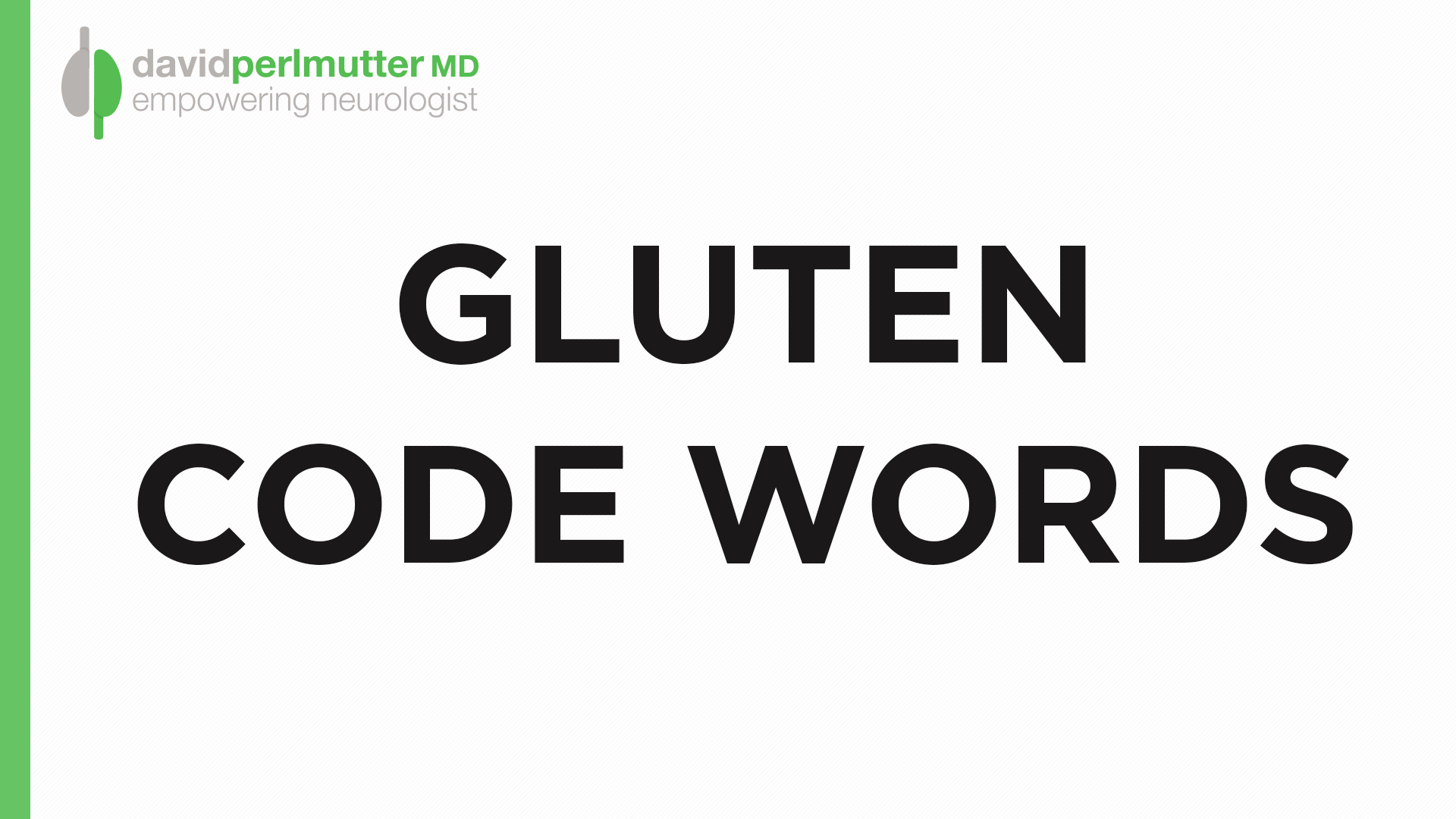 gluten-code-words
