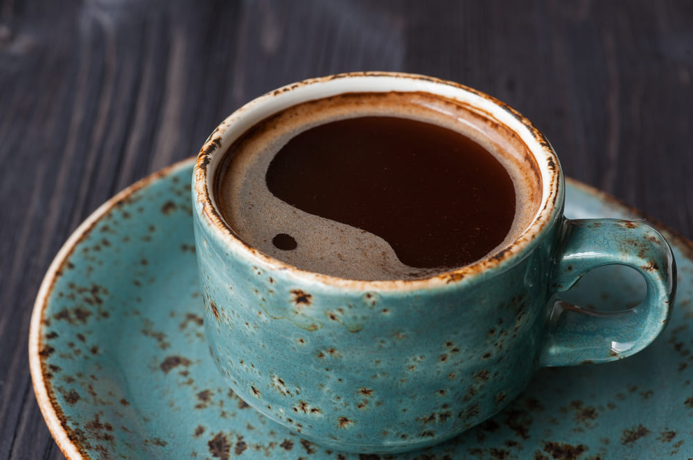 Cup of Grain Brain-friendly coffee. Good for brain health