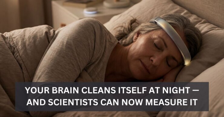 Your Brain Cleans Itself at Night — And Scientists Can Now Measure It
