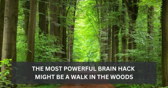 The Most Powerful Brain Hack Might Be a Walk in the Woods