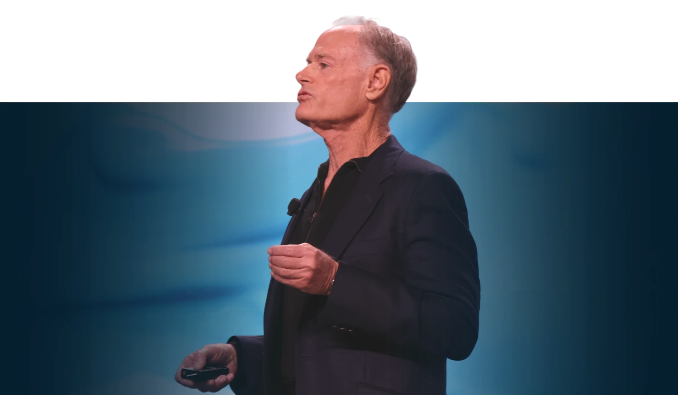 dr perlmutter in a speaking event